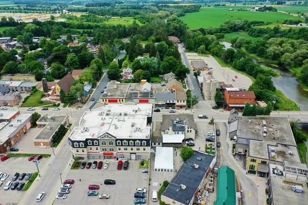 Aerial View Jacobs Ontario Canada Fine Day — Stock Photo, Image