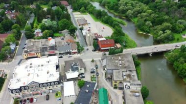St Jacobs Havalimanı, Ontario, Kanada Bir bahar sabahı 4K