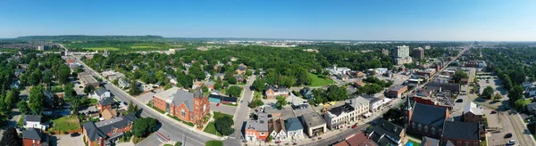 Aerial Panorama Milton Ontario Canada — Stock Photo, Image