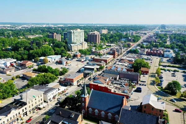 Aerial Milton Ontario Canada — Stock Photo, Image