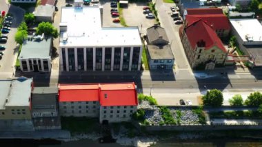 Cambridge, Ontario, Kanada 4K 'nın hava zaman gösterimi