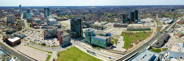 Aerial Panorama View Kitchener Ontario Canada Late Spring —  Fotos de Stock