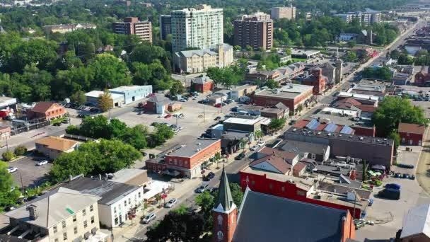 Aerial View Milton Ontario Canada — Stok video