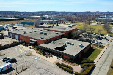 Beamsville, Ontario, Kanada - 5 Nisan 2022 Beamsville, Ontario, Kanada 'da Fleming Memorial Arena