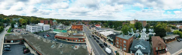 Aerial Panorama Downtown Stoney Creek Ontario Canada — Stock fotografie