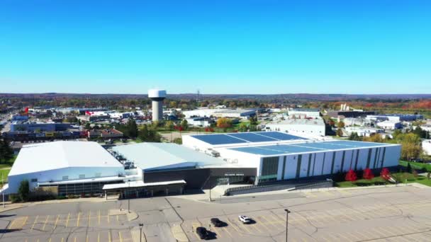 Georgetown Ontario Canada Ottobre 2021 Aerial Mold Masters Sportsplex Georgetown — Video Stock