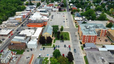 Aylmer, Ontario, Kanada 'da güzel bir günde