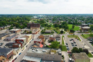 Thorold, Ontario, Kanada 'nın hava sahnesi