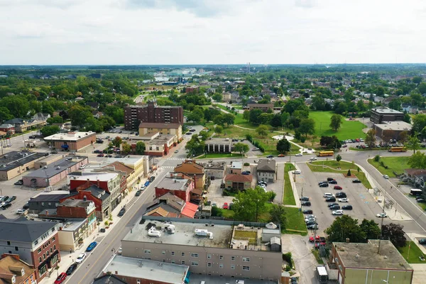 Egy Légi Jelenet Thorold Ontario Kanada — Stock Fotó