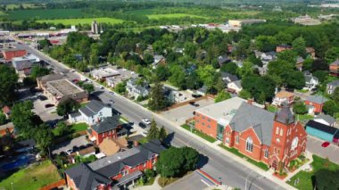 Milton Havalimanı, Ontario, Kanada İlkbahar sabahı 4K