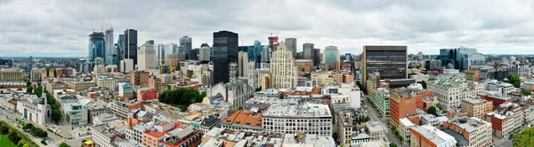 Aerial Panorama Montreal Quebec Canada — Stock Photo, Image