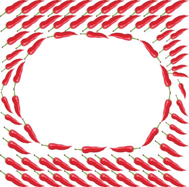 Kırmızı Pul Biber - illüstrasyon