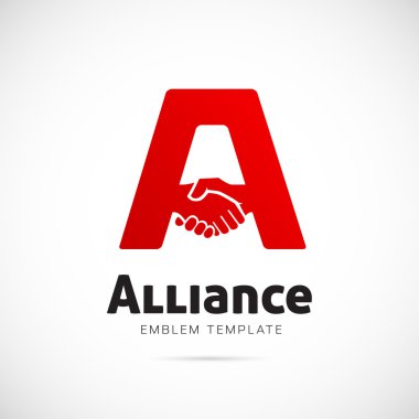 Alliance symbol icon clipart