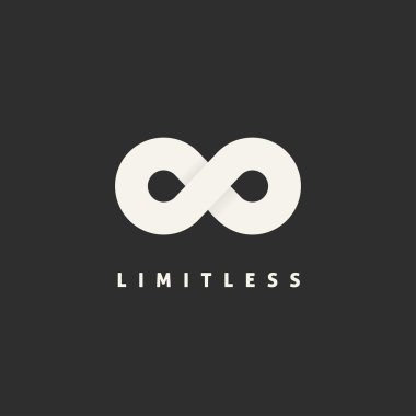 Limitless vector symbol icon clipart