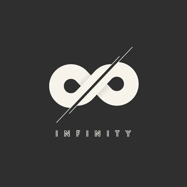 Signo infinito — Vector de stock