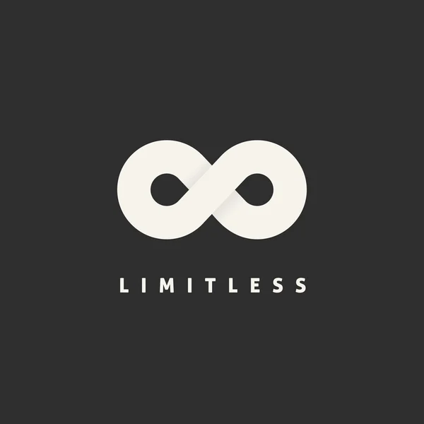 Limitless vector symbol icon — Stock Vector