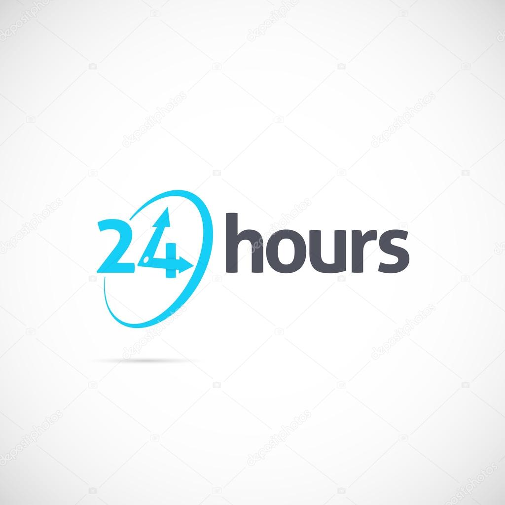 24 hours symbol
