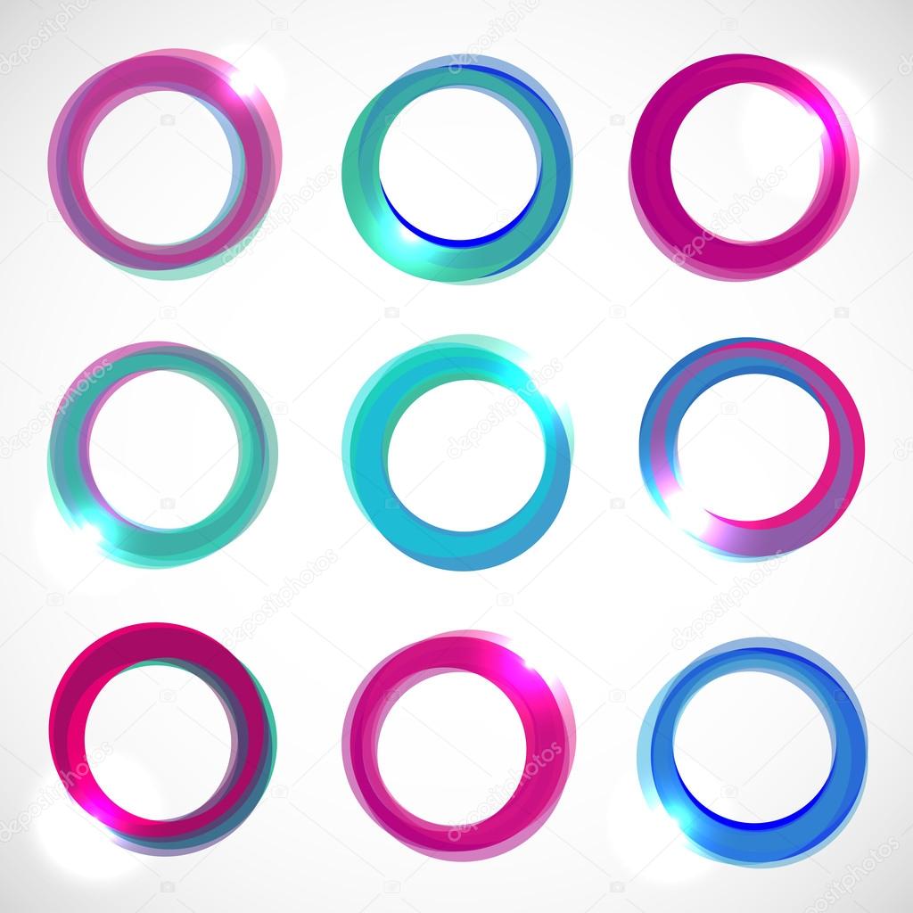 Color vector circles