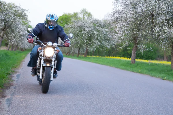 Motorrijder Stockfoto