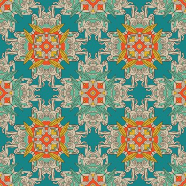 renkli simetrik sorunsuz arka plan