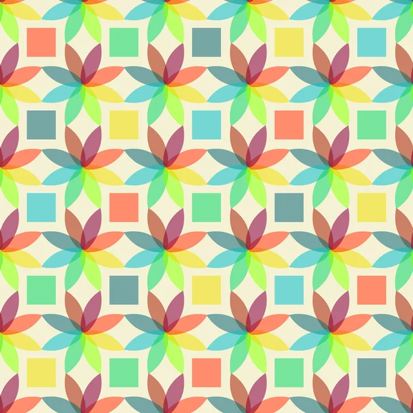 Fundo floral colorido — Vetor de Stock