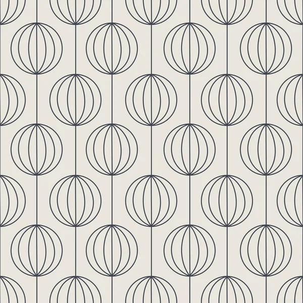 Çemberli geometrik kusursuz desen