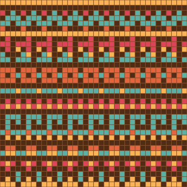 Etnische geometrische ornament — Stockvector