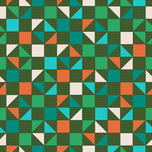 Färgglad mosaik bakgrund Vektorgrafik