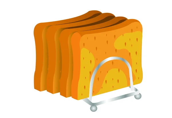 Bröd illustration — Stock vektor