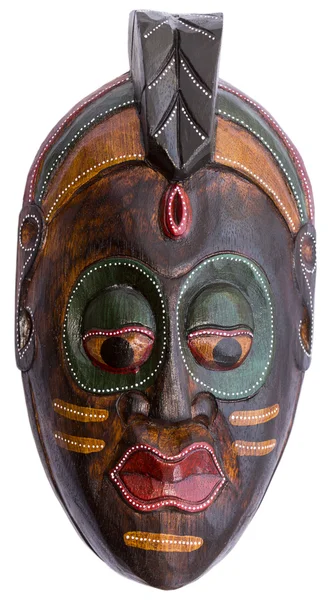 Drewniane maski dekoracyjne — Zdjęcie stockowe