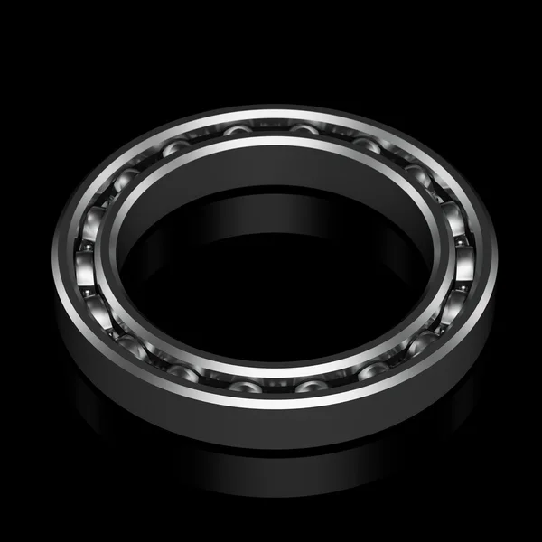 Ball bearing on a dark background — Stock Photo, Image