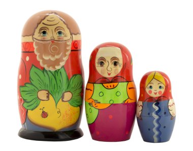 iç içe bebek dede, büyükanne ve torunu