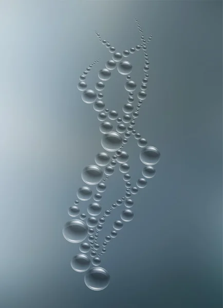 Upwelling air bubbles — Stock Photo, Image