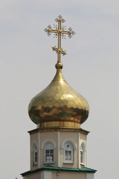 Jednym z kopuły katedry Chrystusa Zbawiciela — Zdjęcie stockowe