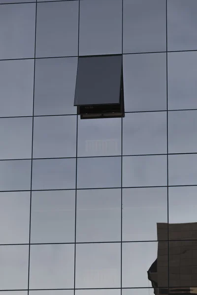 Open window of a modern office building — Stock Photo, Image