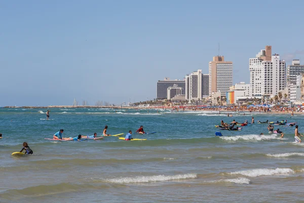 Tel-Aviv panoráma — Stock Fotó