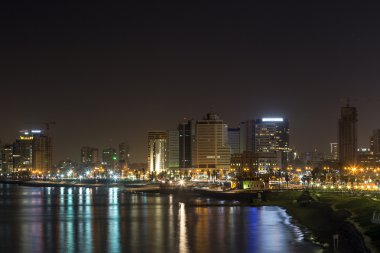 tel aviv gece panorama