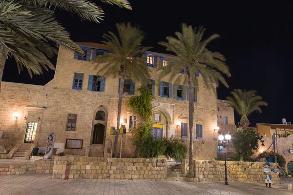 Old Jaffa at night . Israel — Stock Photo, Image