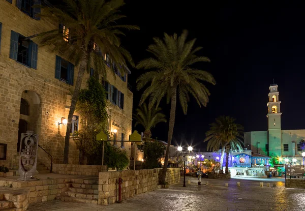 Old Jaffa in der Nacht. Deutschland — Stockfoto