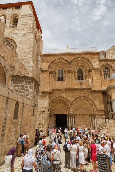 Εκκλησία του Αγίου Τάφου .jerusalem .israel — Φωτογραφία Αρχείου