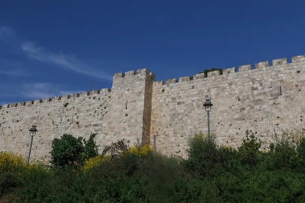 Le mura di Gerusalemme — Foto Stock