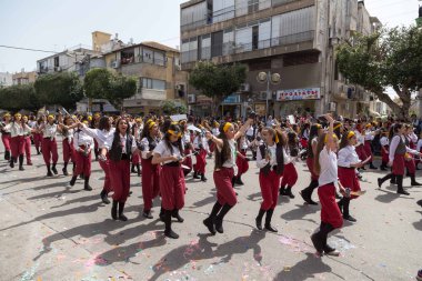 Holon adloyada. Purim karnaval. İsrail
