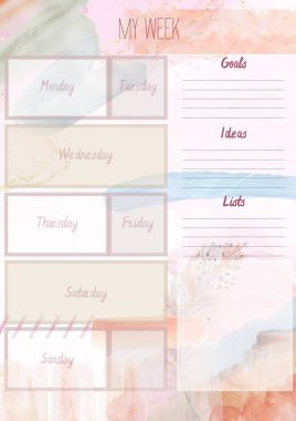 Hayat ve iş hayatı için planlamacılar