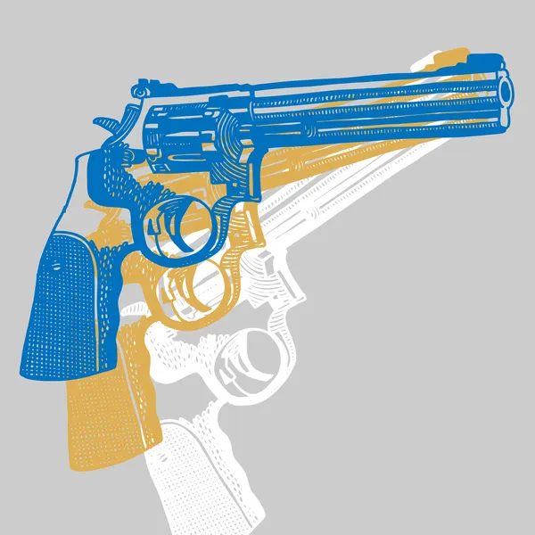 tabanca ile vektör çizim