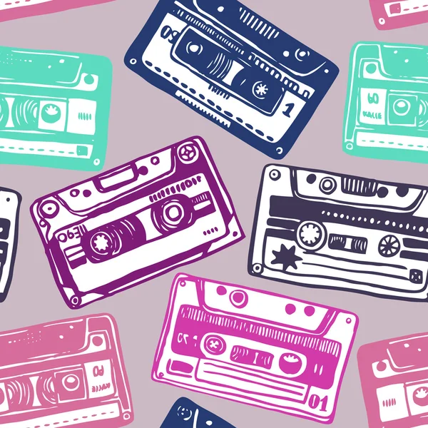 eski ses cassete ile Seamless Modeli.