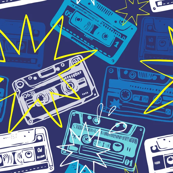 eski ses cassete ile Seamless Modeli.