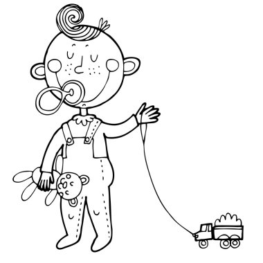 kavram mutlu çocuklar oynarken