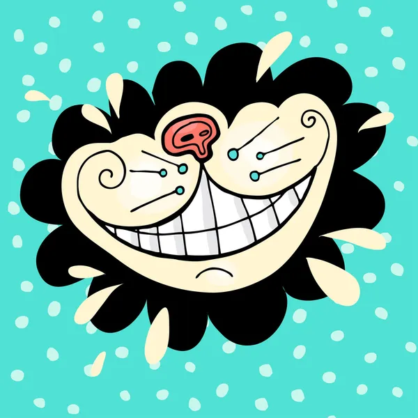 cheshire cat tale için gülümseme alice harikalar diyarında