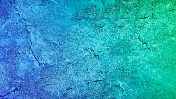 Синий Бирюзовый Зеленый Абстрактный Фон Градиент Тонированная Текстура Гранжа Фон — стоковое фото