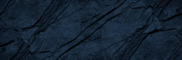 Černě Modrá Skála Izolovaný Povrch Hory Makro Tmavé Objemové Kamenné — Stock fotografie